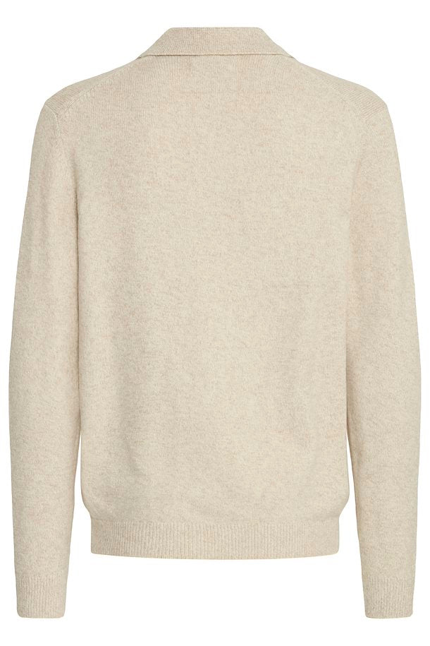 CFKARL PULLOVER POLO "LIGHT SAND MELANGE"