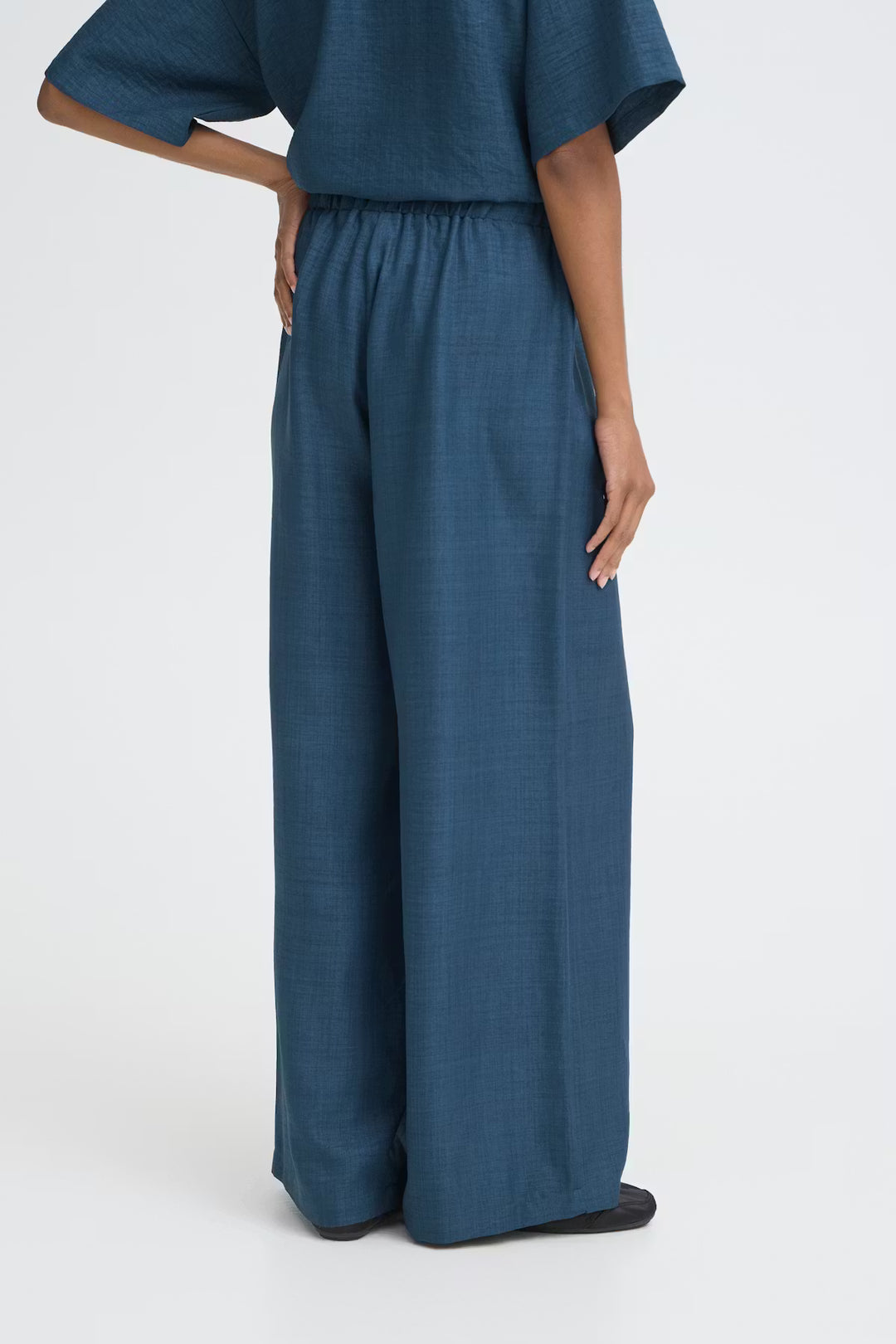 IHKATICO PANTS "TRUE NAVY MELANGE"