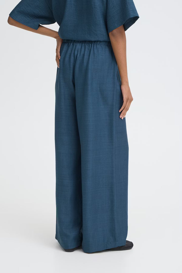 IHKATICO PANTS "TRUE NAVY MELANGE"