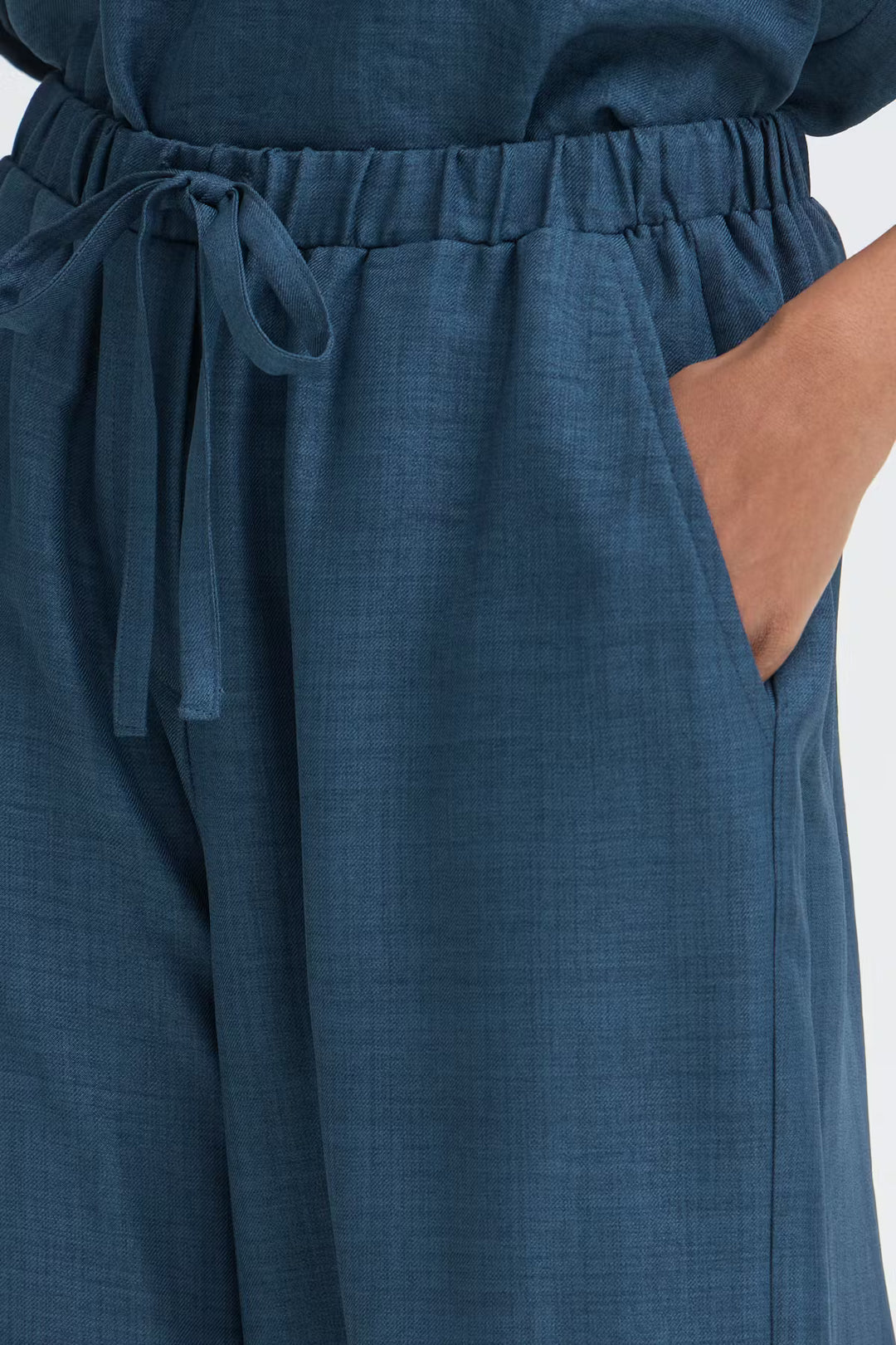 IHKATICO PANTS "TRUE NAVY MELANGE"