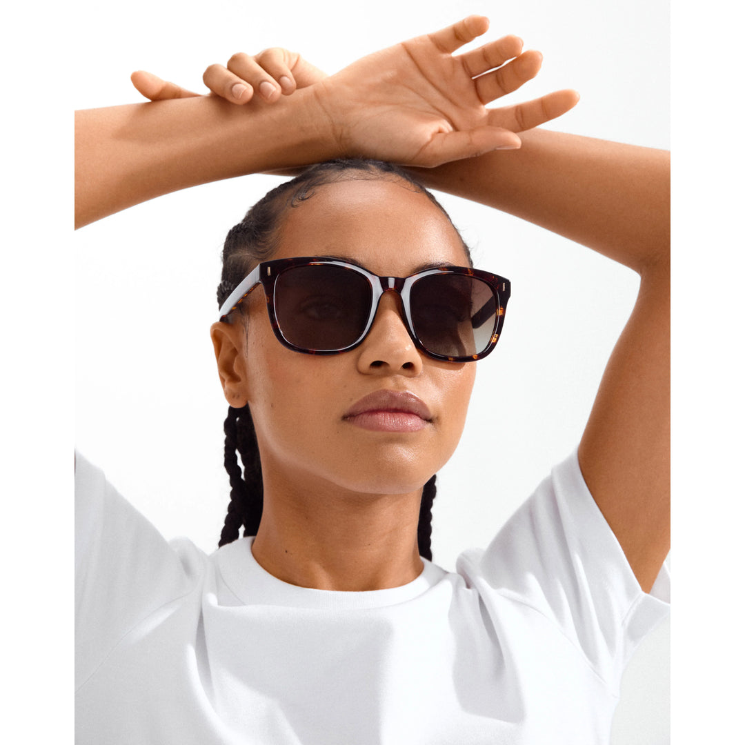 KATYA SUNGLASSES "TORTOISE BROWN/GOLD"