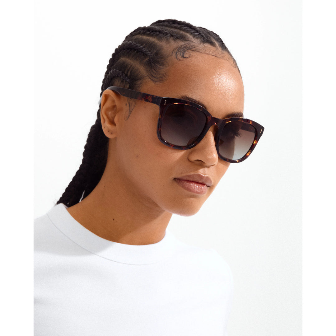 KATYA SUNGLASSES "TORTOISE BROWN/GOLD"