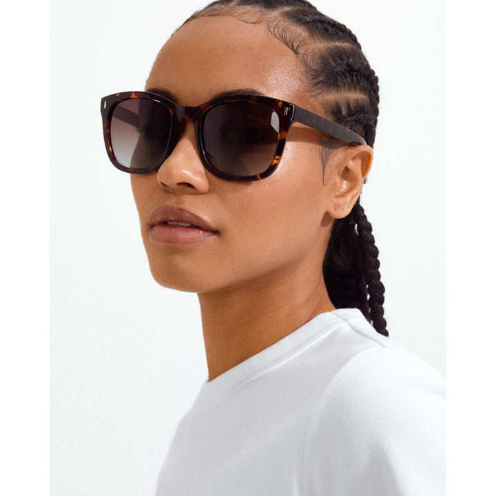 KATYA SUNGLASSES "TORTOISE BROWN/GOLD"