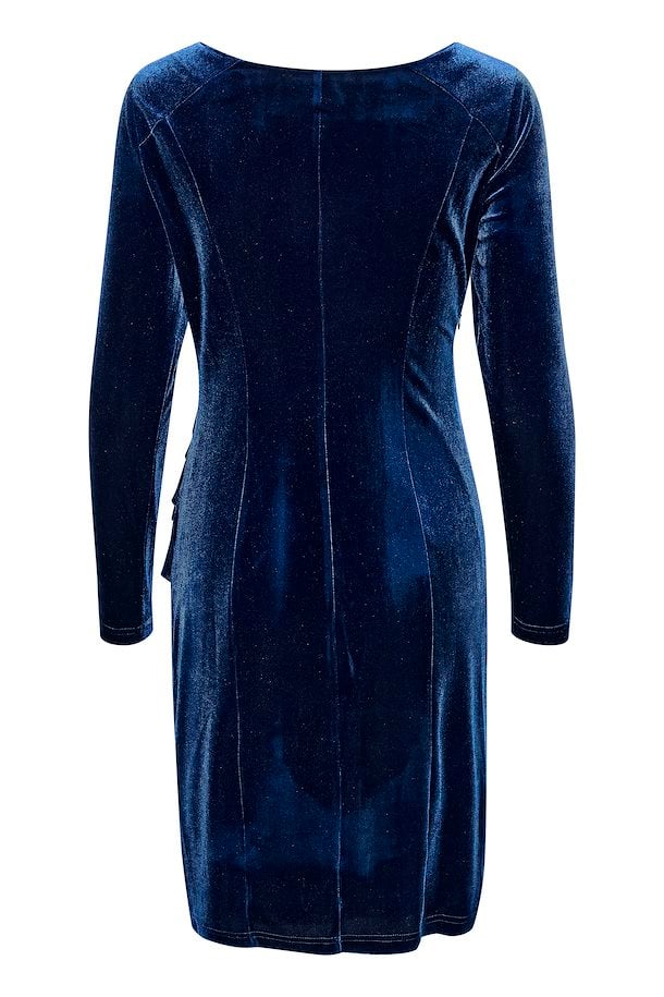 KAKELLY DRESS - MIDNIGHT MARINE