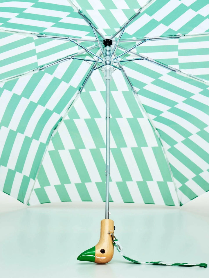 DUCKHEAD KELLY BARS ECO-FRIENDLY COMPACT UMBRELLA