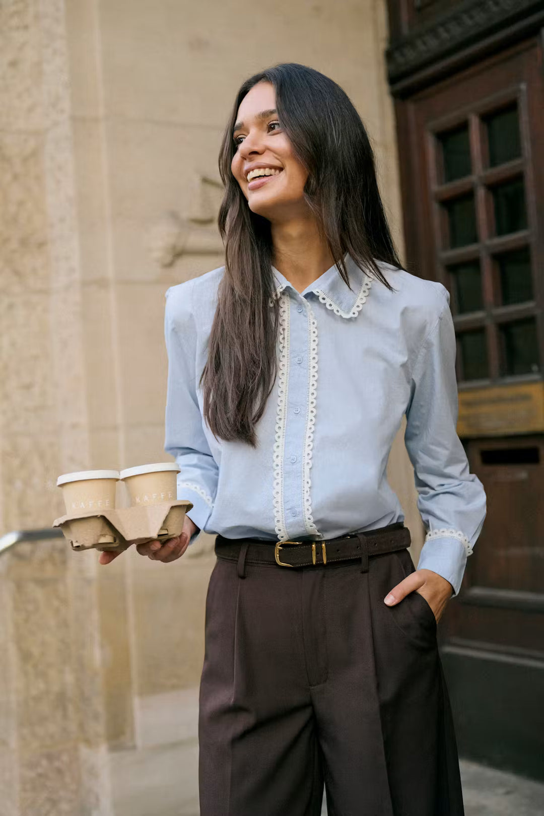 KAKETTY SHIRT "BLUE FOG"