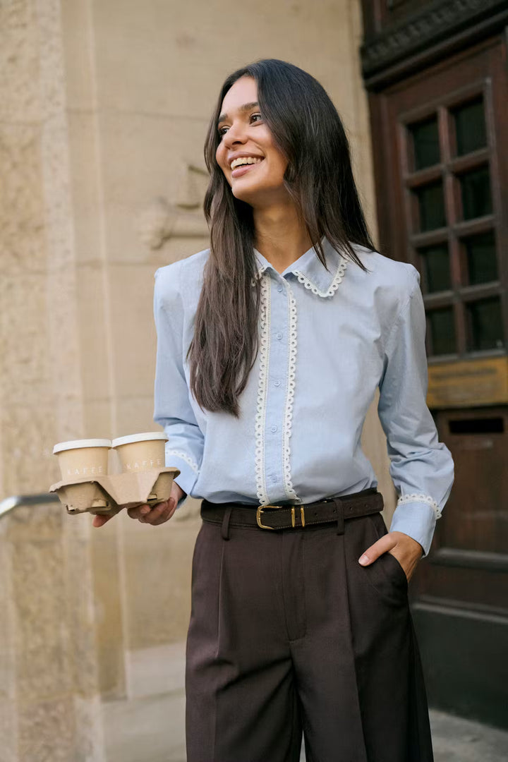 KAKETTY SHIRT "BLUE FOG"