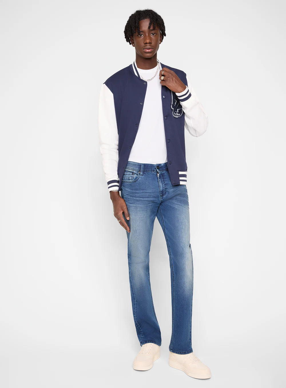 KRIS STRAIGHT FIT 5 POCKET DENIM