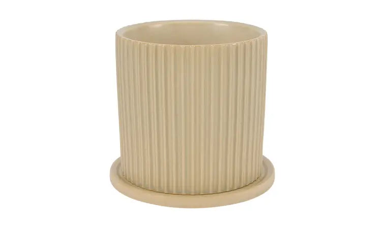 KUHI LARGE PLANTER "LIGHT BEIGE"