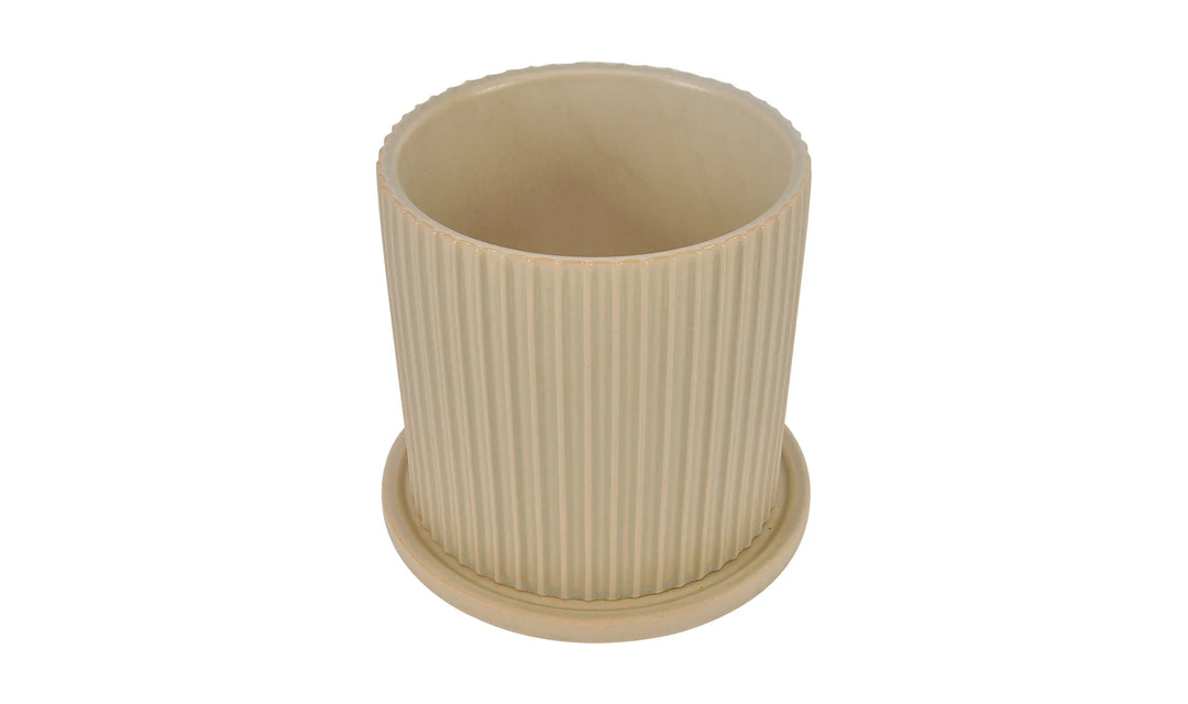 KUHI LARGE PLANTER "LIGHT BEIGE"