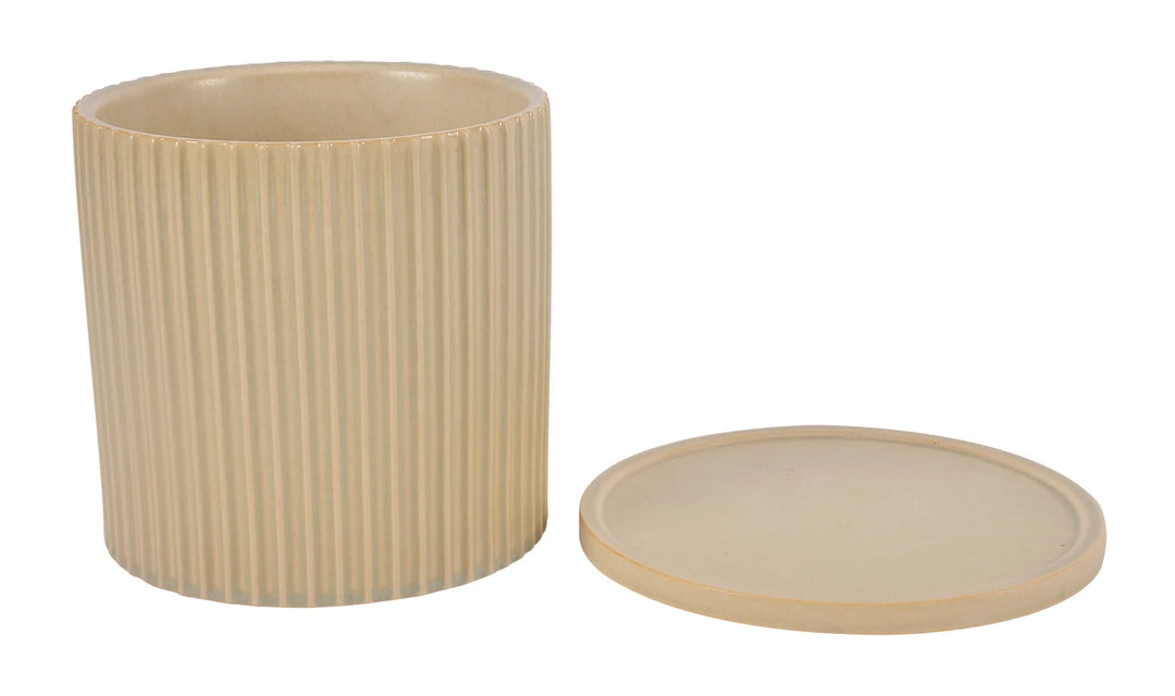 KUHI LARGE PLANTER "LIGHT BEIGE"