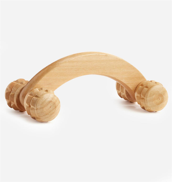 LARGE WOODEN FOOT MASSAGE ROLLER