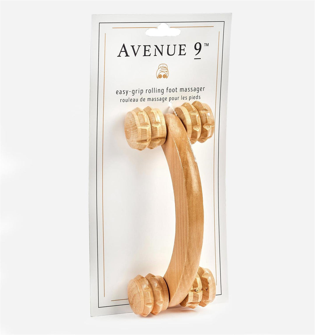 LARGE WOODEN FOOT MASSAGE ROLLER