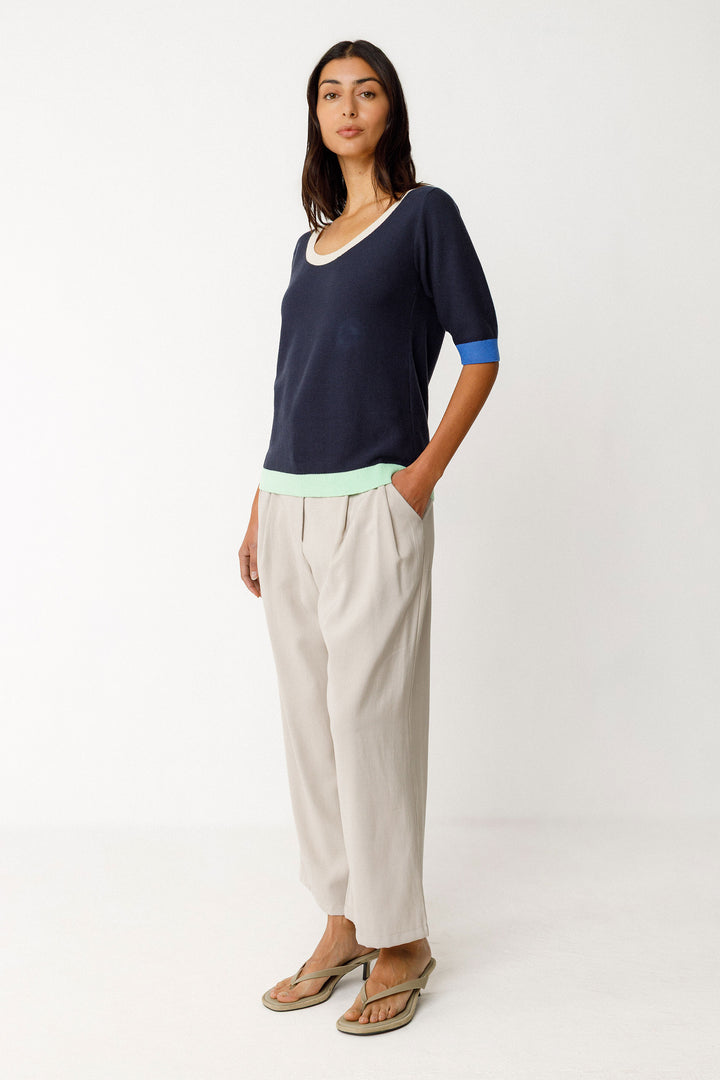 LARY-GOTS T-SHIRT "NAVY"