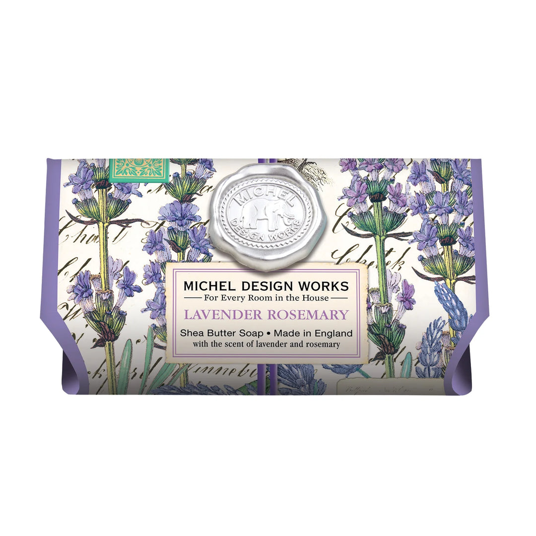 LAVENDER ROSEMARY LARGE BATH SOAP BAR