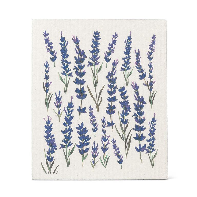 LAVENDER FIELD DISHCLOTH 6.75X7.5&