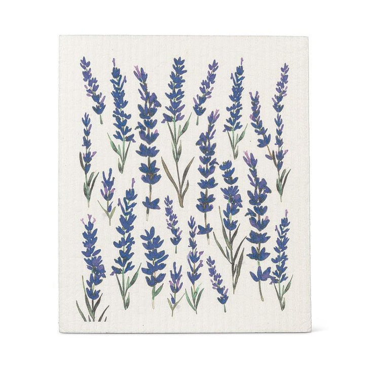 LAVENDER FIELD DISHCLOTH 6.75X7.5&