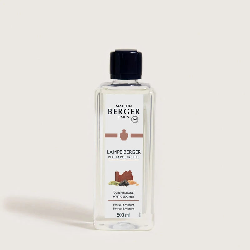 MYSTIC LEATHER FRAGRANCE LAMP REFILL 500ML