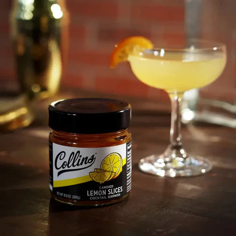 CANDIED LEMON SLICES IN SYRUP 10.6 OZ