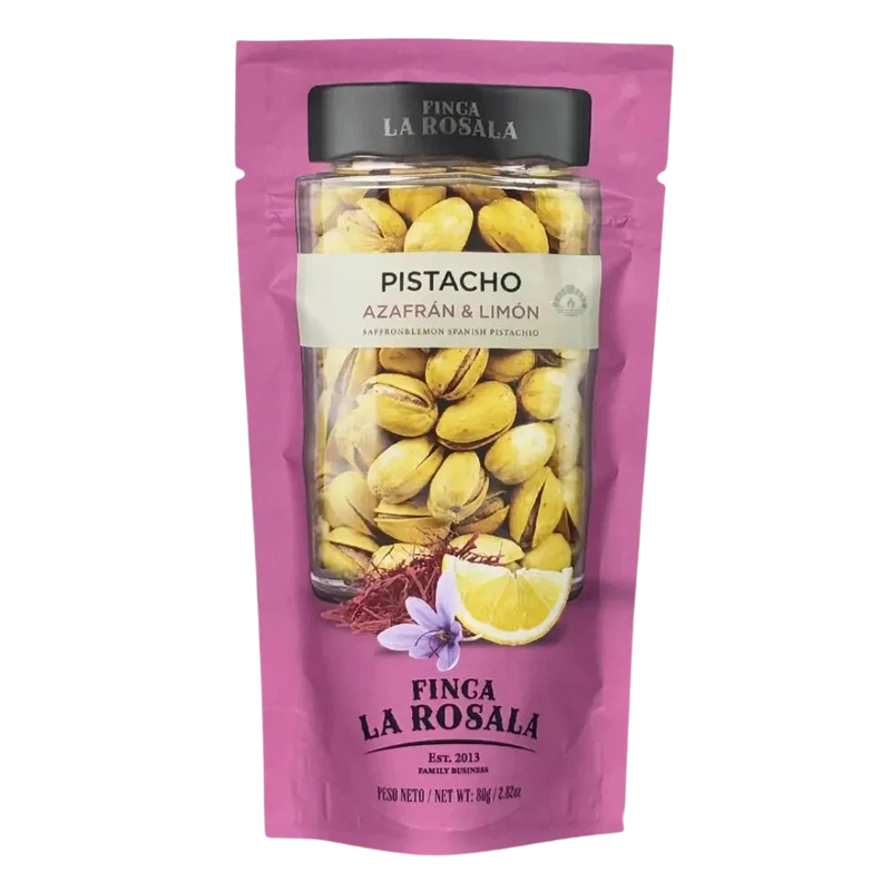 SAFFRON & LEMON PISTACHIO 80G