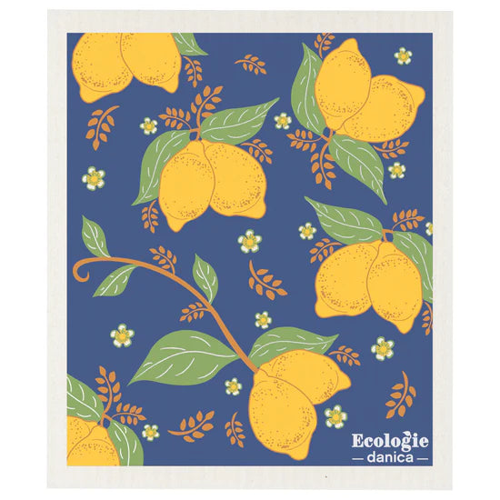 PROVENCAL LEMONS SWEDISH DISH CLOTH