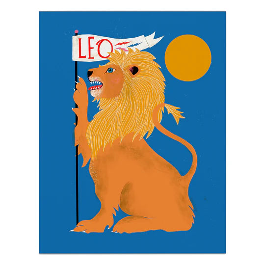 GREETING CARD - "LEO"