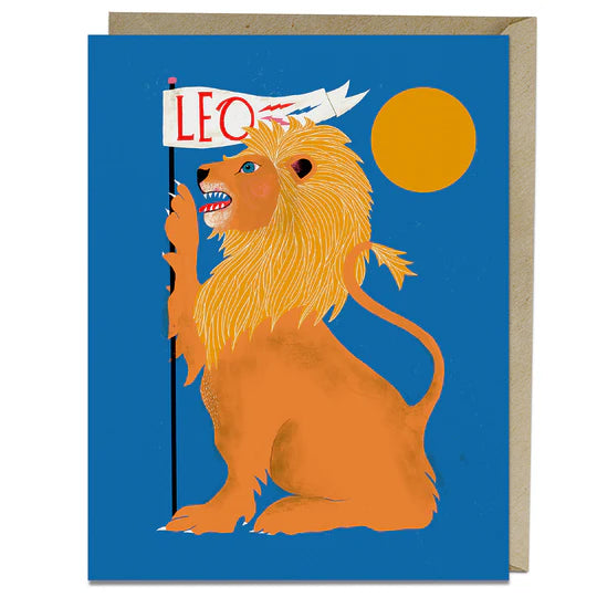 GREETING CARD - "LEO"