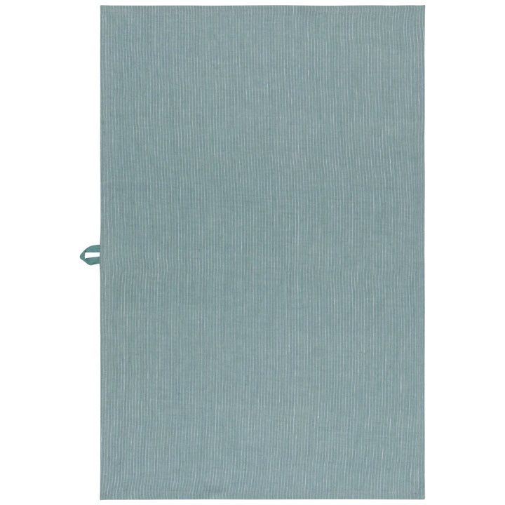 LAGOON PINSTRIPE LINEN DISHTOWEL