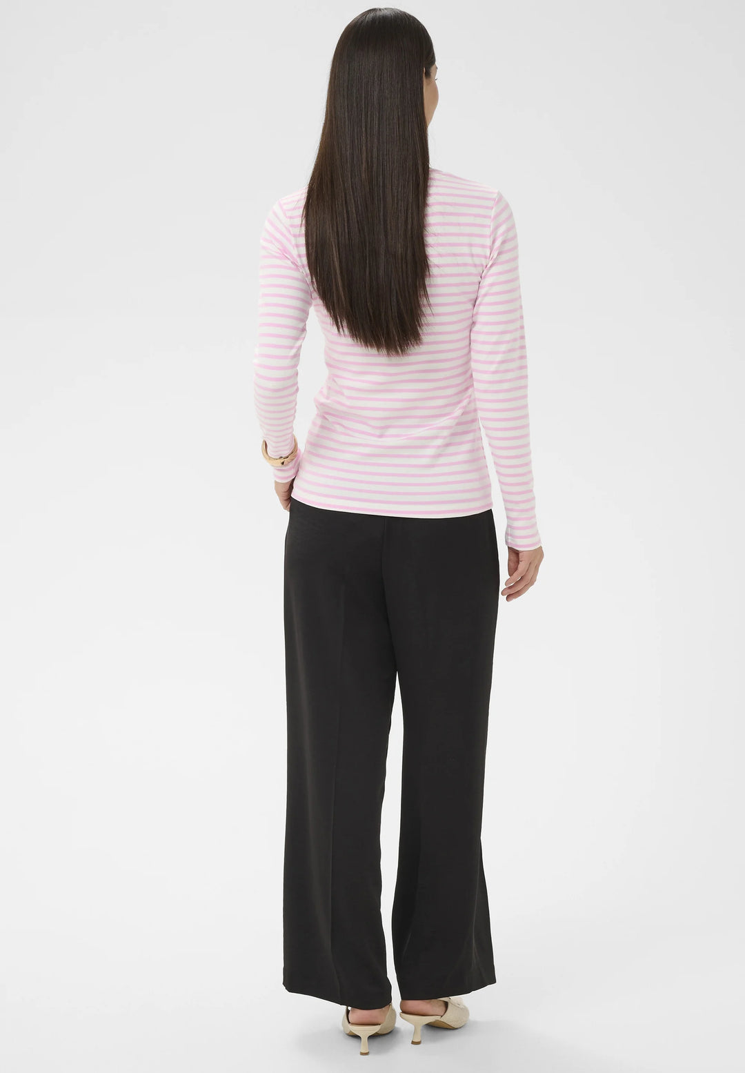 KALIDDY SHIRT "CHALK PINK/POPPY RED HEART"