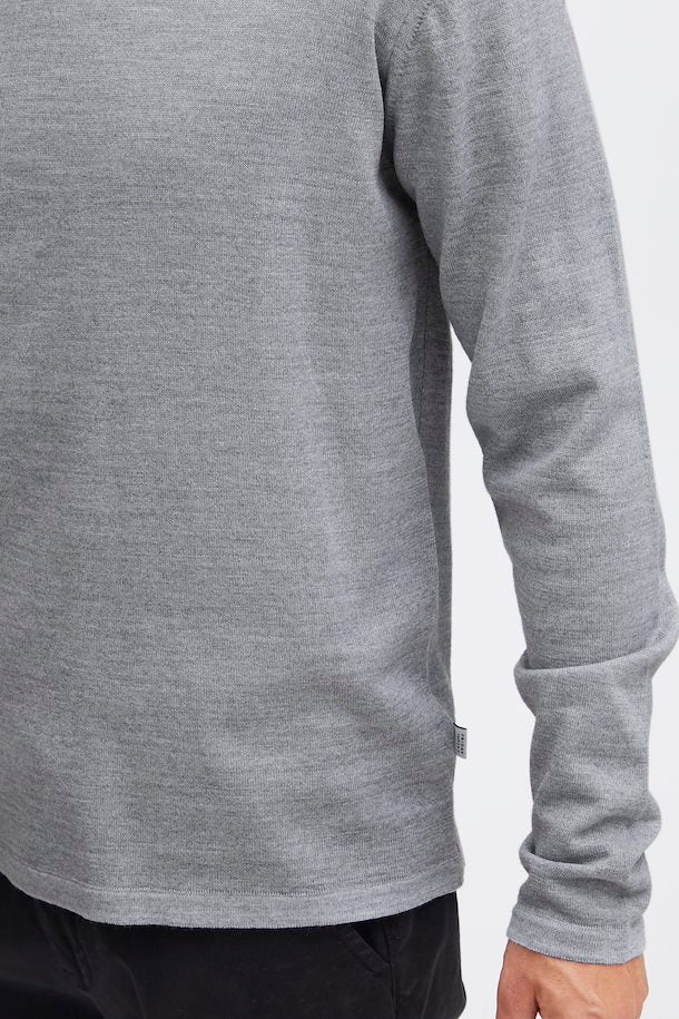 CFKENT PULLOVER "LIGHT GREY MELANGE"