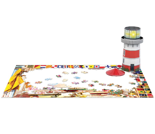 LIGHTHOUSE TIN - 550-PIECE PUZZLE