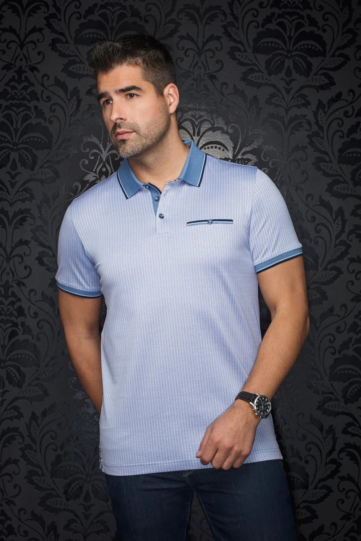 MAYBERRY POLO "LIGHT BLUE"