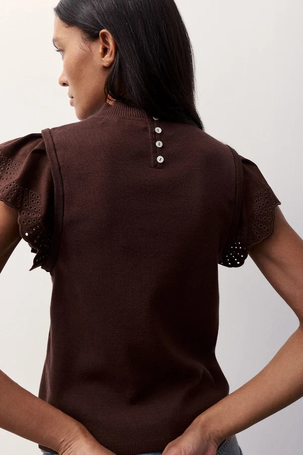 LILY SWEATER "BROWN"