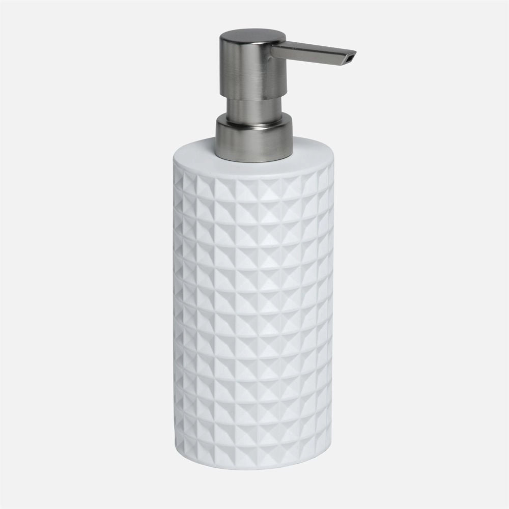 BRAEMAR RESIN SOAP/LOTION DISPENSER - IVORY