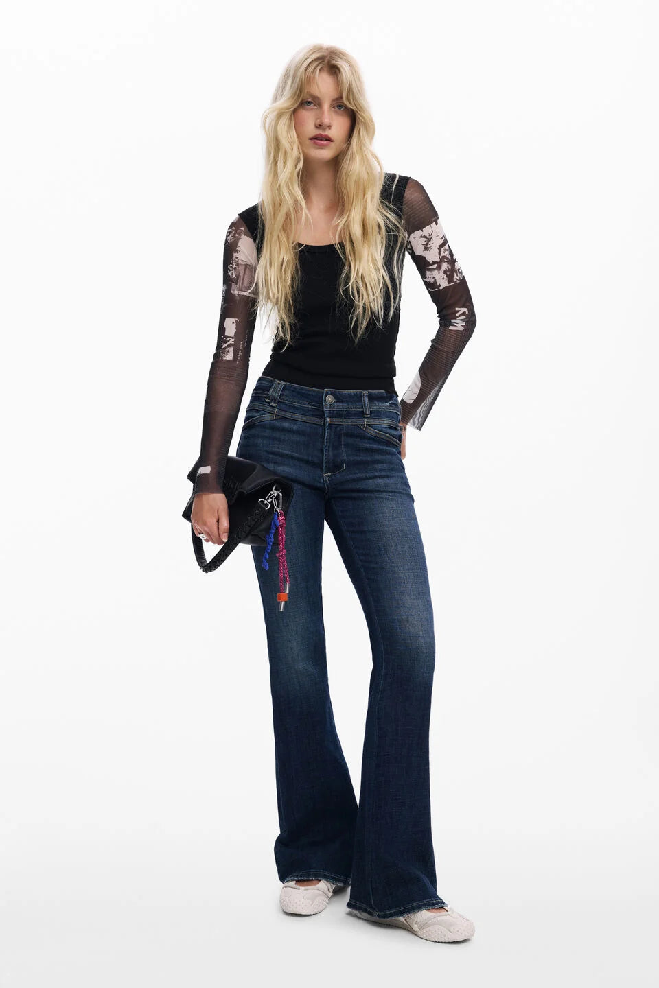 CHIFFON SLEEVE SHIRT "LISBOA"