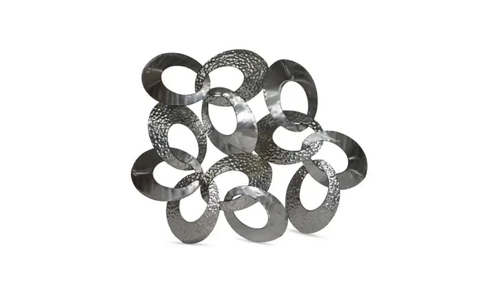 LOOPED METAL WALL DECOR