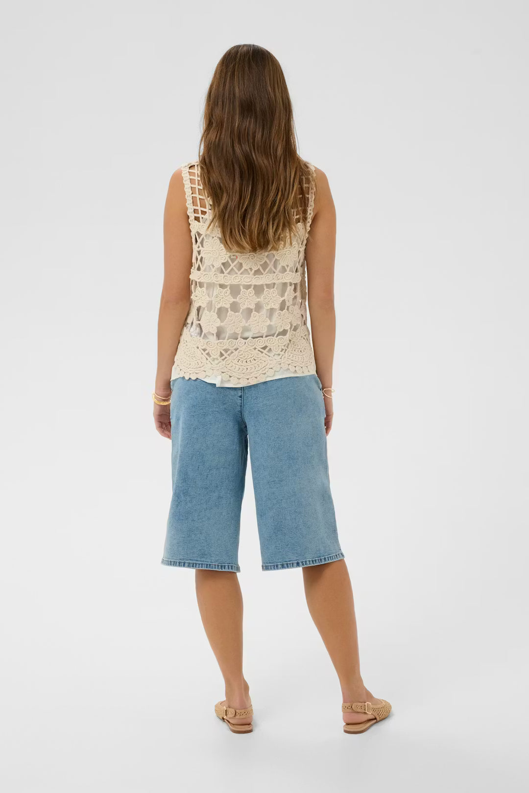 CRLOTU VEST "PERFECTLY PALE/NATURE"