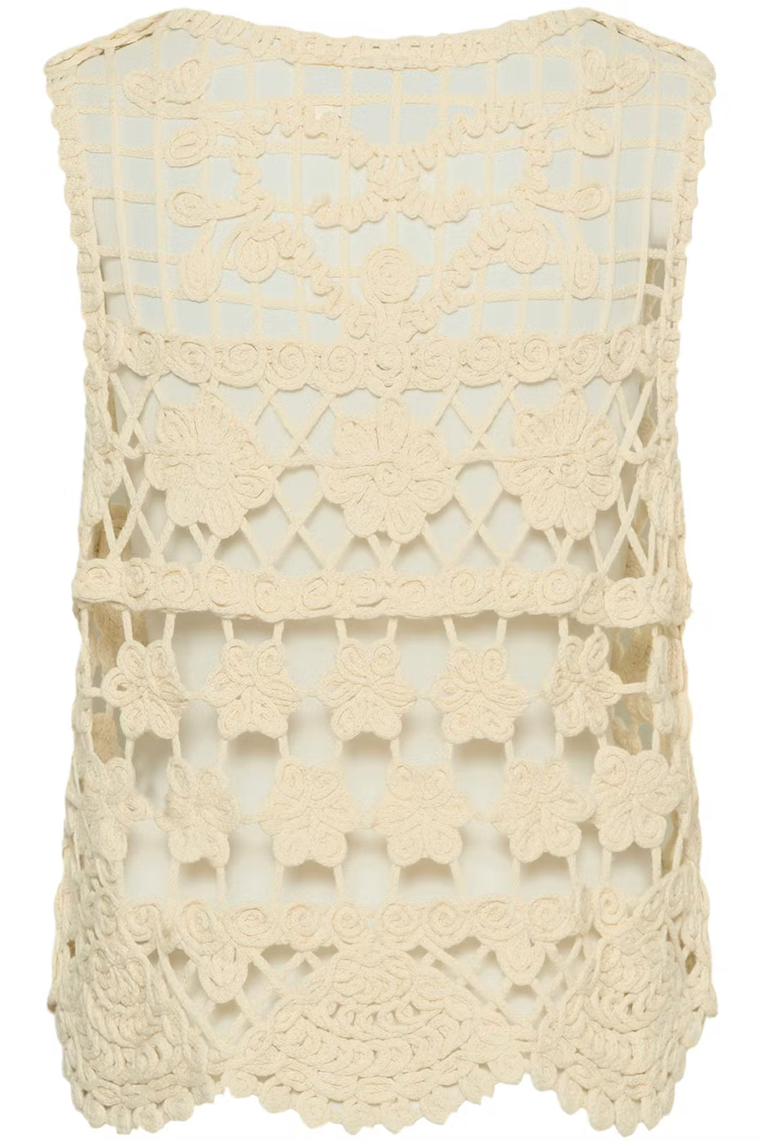 CRLOTU VEST "PERFECTLY PALE/NATURE"