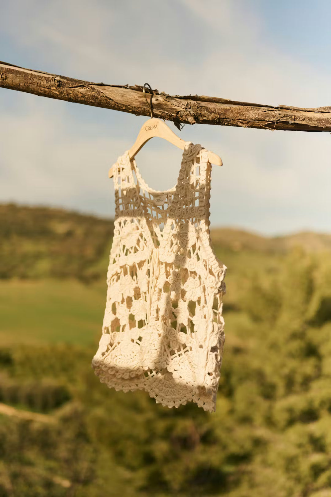 CRLOTU VEST "PERFECTLY PALE/NATURE"