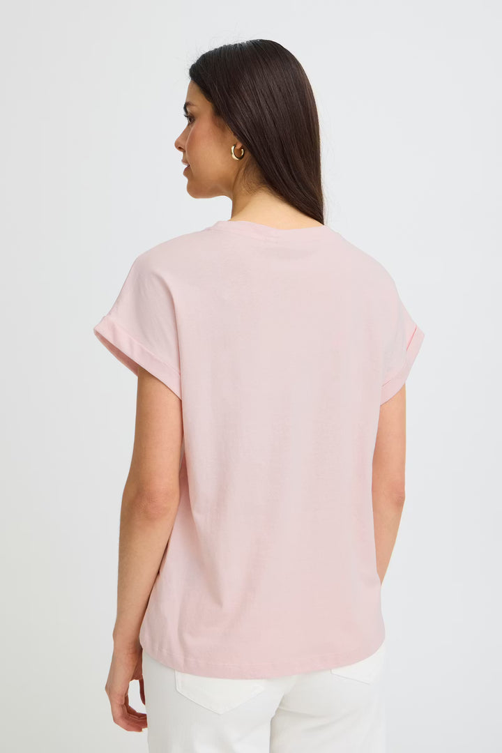 FRGALI TEE "LOTUS FLOWERLINE/PINK"