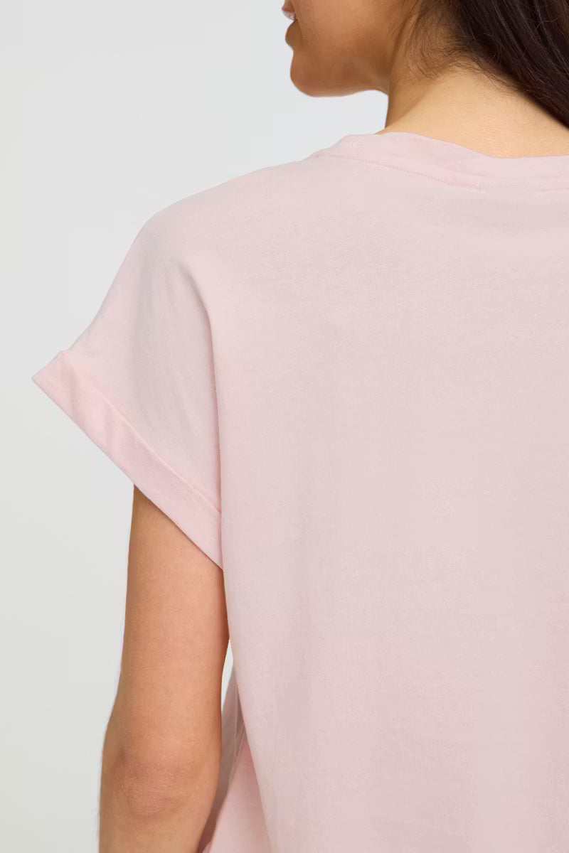 FRGALI TEE "LOTUS FLOWERLINE/PINK"