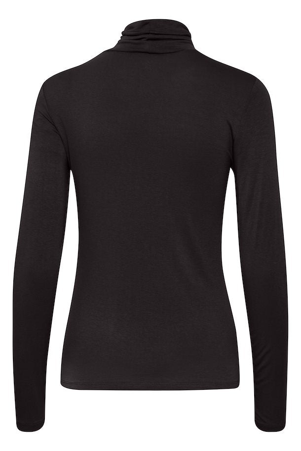 IHPHILUCA LS SHIRT - BLACK/ROOIBOS TEA