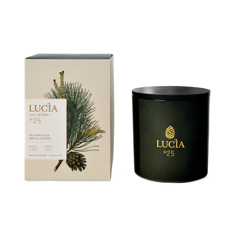 LES SAISONS DOUGLAS PINE 3-WICK SOY CANDLE 45HRS