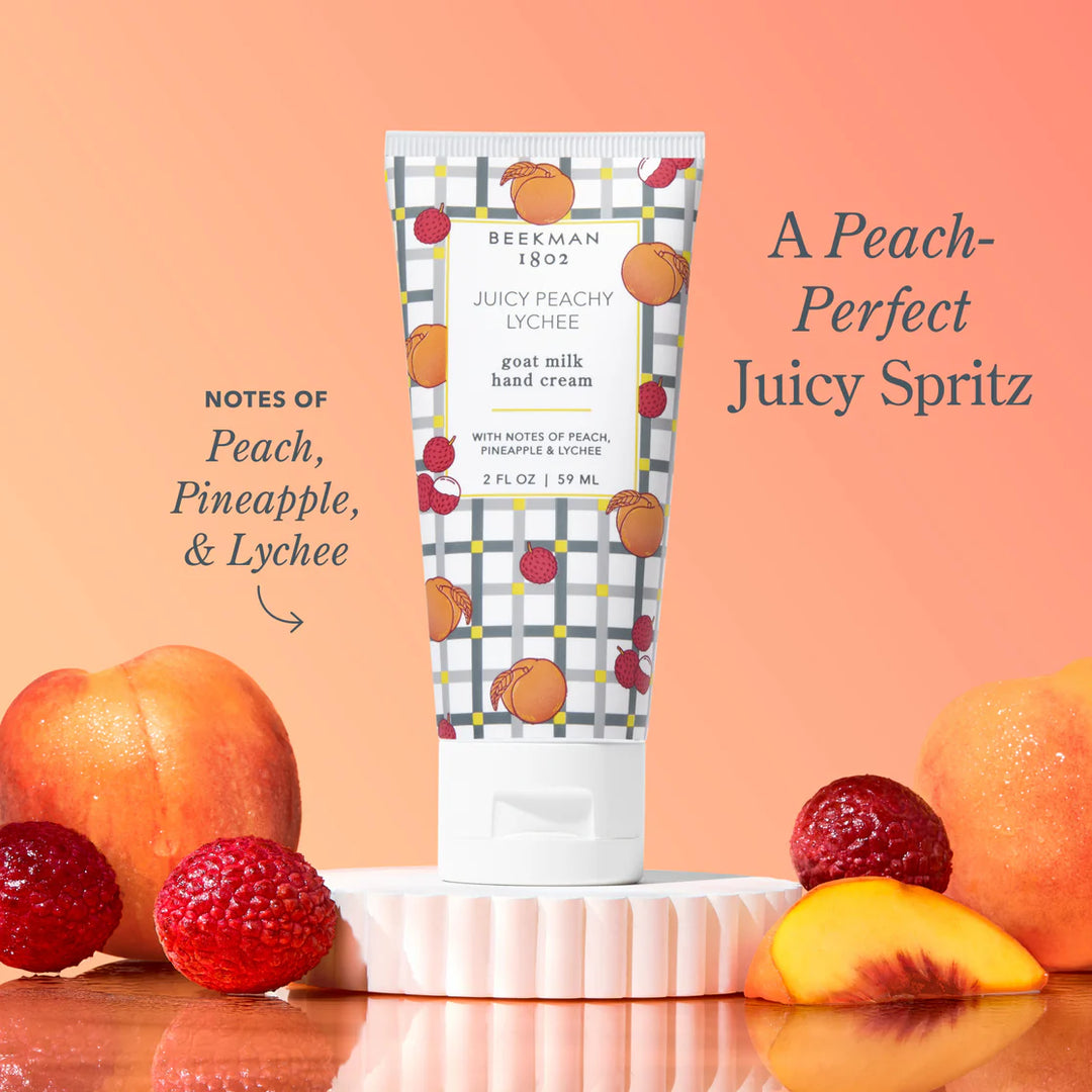 JUICY PEACHY LYCHEE HAND CREAM 2OZ