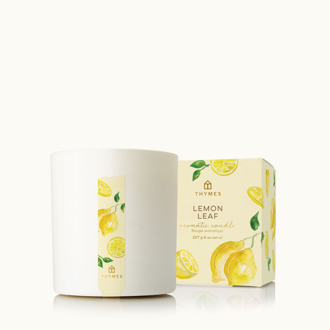 THYMES LEMON LEAF POURED CANDLE