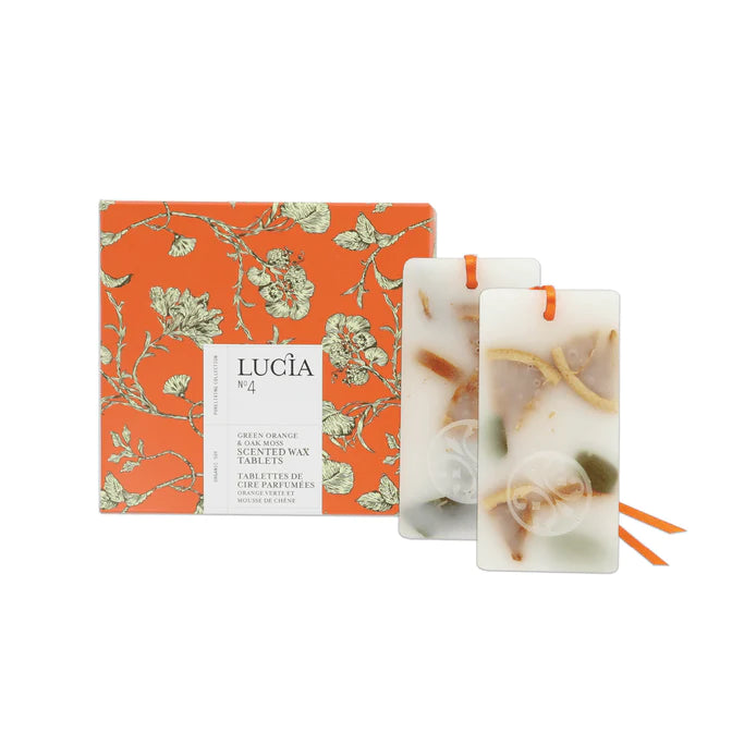 LUCIA N04 Green Orange & Oak Moss Scented Wax Tablets
