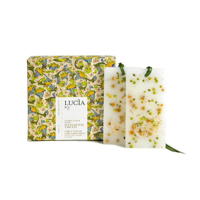 LUCIA N02 Laurel Leaf & Olive Scented Wax Tablets