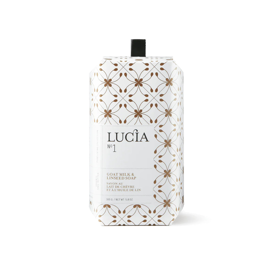 Lucia N°1 Goat Milk & Linseed Soap Bar