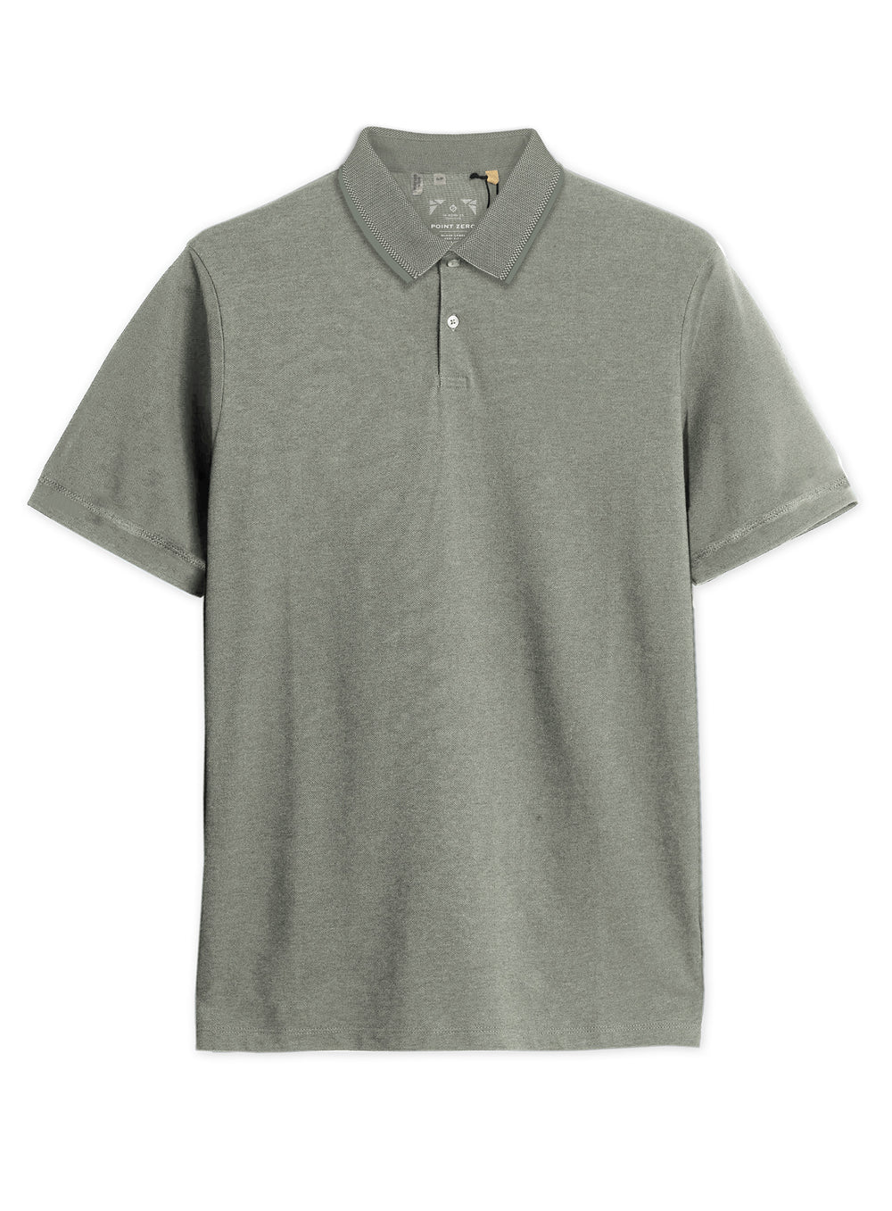 GREG - TWO-TONES PIQUE POLO "MOUNTAIN"