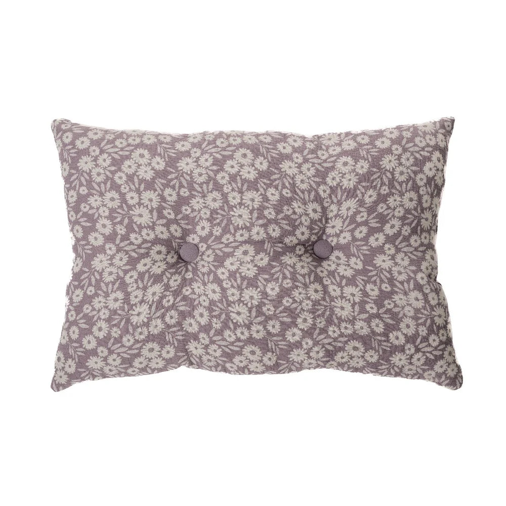 MAGGIE LAVENDER FLOWERED DECORATIVE PILLOW 16X24